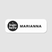 Beruflicher Mitarbeiter für klassische Logos Namensschild (Vorderseite)