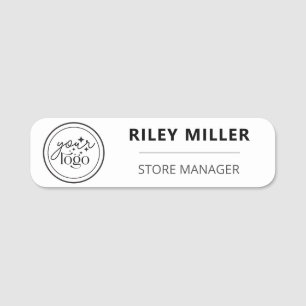 Beruflicher Mitarbeiter Magnetic Namensschild