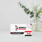 Beruflicher mobiler Mechanismus, Auto reparierbar Visitenkarte (Stehend Vorderseite)