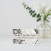 Beruflicher moderner Baum-Entfernungsdienst Visitenkarte (Stehend Vorderseite)