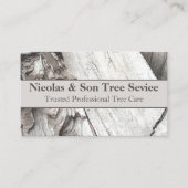 Beruflicher moderner Baum-Entfernungsdienst Visitenkarte (Vorderseite)