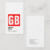 Beruflicher, moderner, dicker Luxus Visitenkarte (Vorne/Hinten)