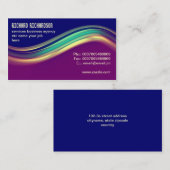 beruflicher moderner Geschäftskartenentwurf Visitenkarte (Vorne/Hinten)