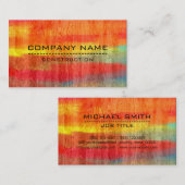 Beruflicher, moderner HolzLook #11 Visitenkarte (Vorne/Hinten)