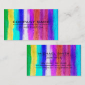 Beruflicher, moderner HolzLook #18 Visitenkarte (Vorne/Hinten)