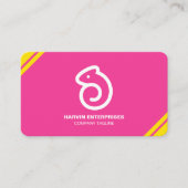 Beruflicher moderner QR-Code kundenspezifisch Pers Visitenkarte (Vorderseite)