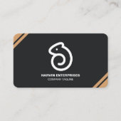 Beruflicher moderner QR-Code kundenspezifisch Pers Visitenkarte (Vorderseite)