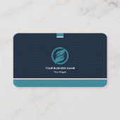 Beruflicher moderner QR-Code kundenspezifisch Pers Visitenkarte (Vorderseite)