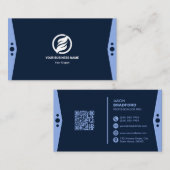 Beruflicher moderner QR-Code kundenspezifisch Pers Visitenkarte (Vorne/Hinten)