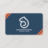 Beruflicher moderner QR-Code kundenspezifisch Pers Visitenkarte (Vorderseite)