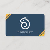 Beruflicher moderner QR-Code kundenspezifisch Pers Visitenkarte (Vorderseite)