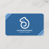 Beruflicher moderner QR-Code kundenspezifisch Pers Visitenkarte (Vorderseite)