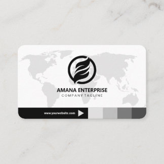 Beruflicher, moderner QR-Code Personalisiert Visitenkarte