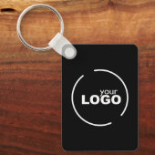 Beruflicher, moderner QR-Code Schlüsselanhänger (Vorderseite)