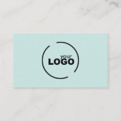 Beruflicher moderner QR-Code Visitenkarte (Rückseite)