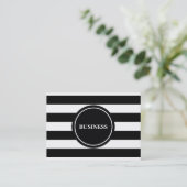 Beruflicher moderner Streifen-Entwurf Visitenkarte (Stehend Vorderseite)