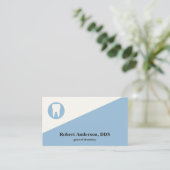Beruflicher moderner Zahnarzt Visitenkarte (Stehend Vorderseite)