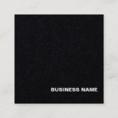 Beruflicher Monogramm-Entwurfs-elegantes Quadratische Visitenkarte (Vorderseite)