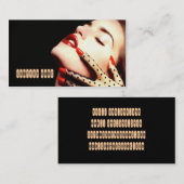 Beruflicher Nageldesigner / Stylist / Künstlerkart Visitenkarte (Vorne/Hinten)