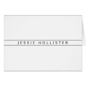 Beruflicher Name (Vorderseite (Horizontal))