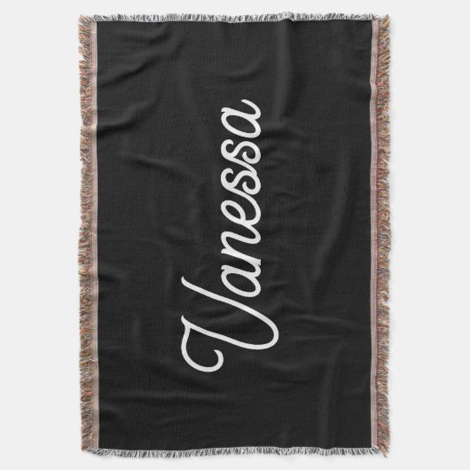 Beruflicher Name der Handschrift in schwarz Decke (Vorderseite Vertikal)