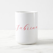 Beruflicher Name der klassischen Handschrift Kaffeetasse (Mittel)