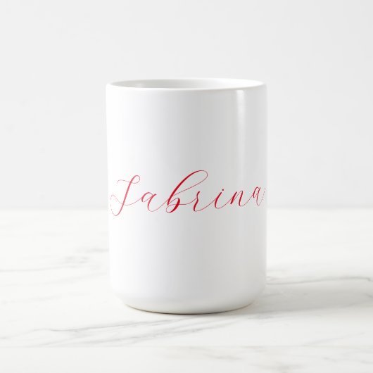 Beruflicher Name der klassischen Handschrift Kaffeetasse (Mittel)