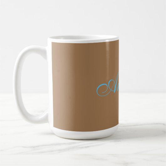 Beruflicher Name der klassischen Handschrift Kaffeetasse (Links)