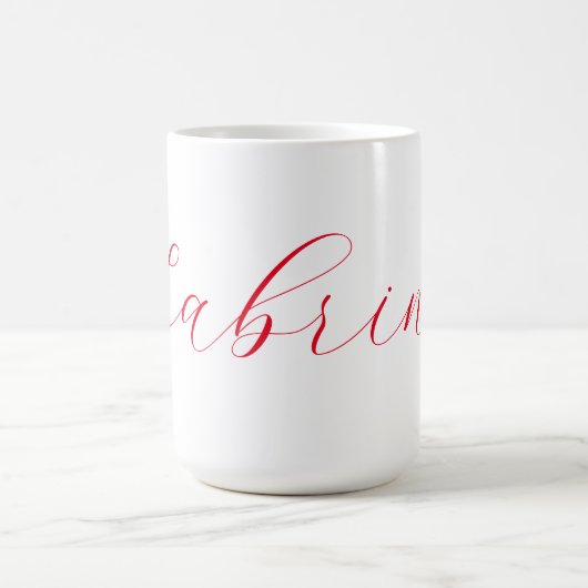 Beruflicher Name der klassischen Handschrift Kaffeetasse (Mittel)