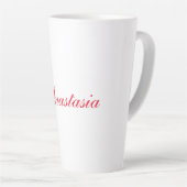 Beruflicher Name der klassischen Handschrift Milchtasse (Rechte Ecke)