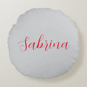 Beruflicher Name der klassischen Handschrift Rundes Kissen