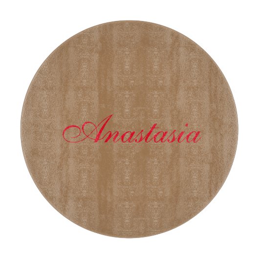 Beruflicher Name der klassischen Handschrift Schneidebrett (Vorderseite)