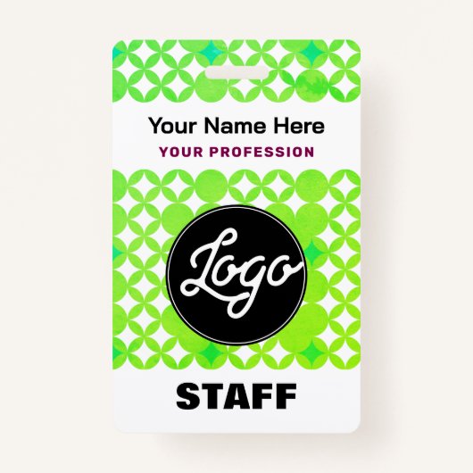 Beruflicher Name des für das Logo geeigneten Mitar Ausweis (Vorderseite)