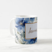 Beruflicher Name für Blumenmuster Kaffeetasse (Vorderseite Links)