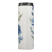 Beruflicher Name für Blumenmuster Thermosbecher (Rückseite)