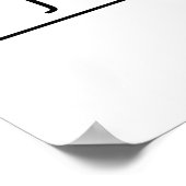 Beruflicher Name Poster (Ecke)