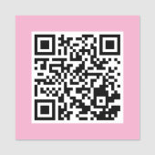 Beruflicher Name-Tag mit Scanner-QR-Code Namensschild (Vorderseite)