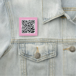 Beruflicher Name-Tag mit Scanner-QR-Code Namensschild