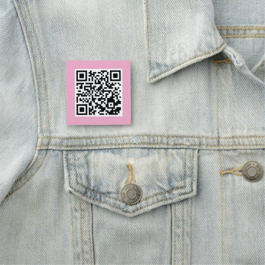 Beruflicher Name-Tag mit Scanner-QR-Code Namensschild (Beispiel)