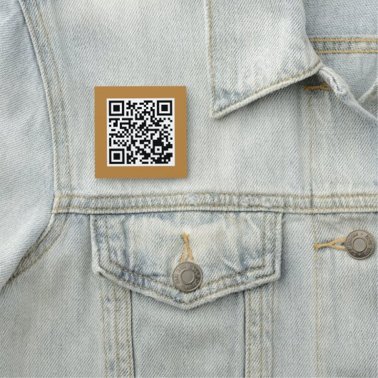 Beruflicher Name-Tag mit Scanner-QR-Code Namensschild (Beispiel)