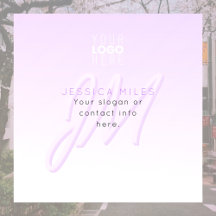 Beruflicher Name und Slogan | Helllila