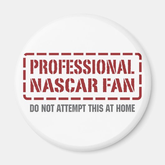 Beruflicher NASCAR-Lüfter Magnet (Vorne)