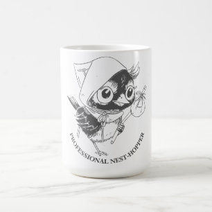 Beruflicher Nest-Hopper-Bird-Spaß Kaffeetasse