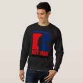 Beruflicher Netzmann Jeder hat seine Rolle als Fan Sweatshirt (Vorne ganz)