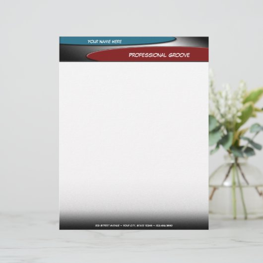 Beruflicher Nutbriefkopf Briefkopf (Stehend Vorderseite)