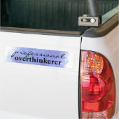 beruflicher Oberdenkender Autoaufkleber (Auf Lkw)