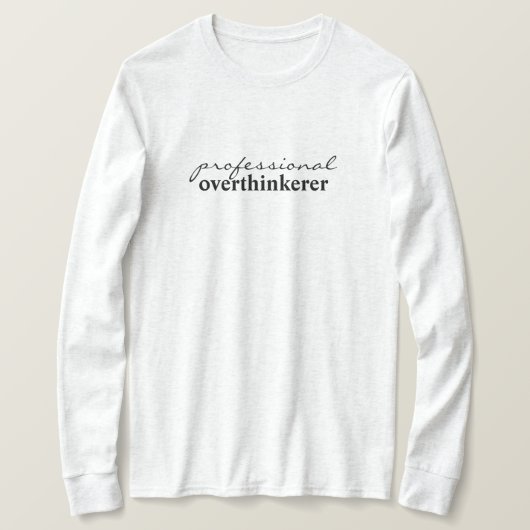 beruflicher Oberdenkender T-Shirt (Design vorne)