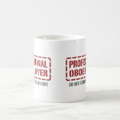 Beruflicher Oboe Spieler Kaffeetasse (Mittel)