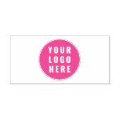 Beruflicher Office-Manager mit einfachem Firmenlog Permastempel (Design)