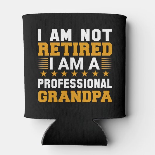 Beruflicher Opa Dosenkühler (Rückseite)